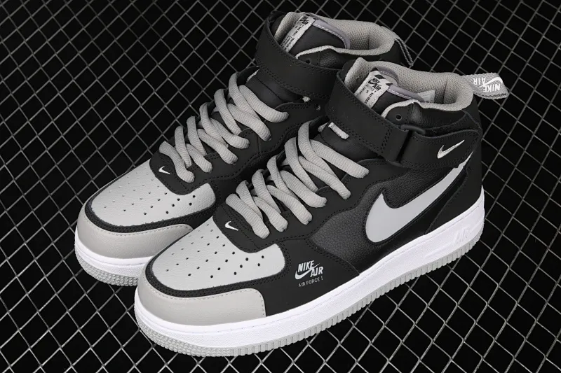 All categories Nk Air Force 1 Air Force series Nk Air Force 1 Mid Air Force mid-top Nk Air Force 1 Mid "Shadow Grey" Shadow Gray Air Force One Chinese casual sneakers BQ6819-008